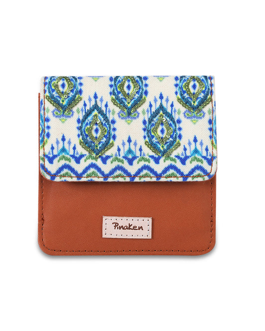 Jaipur Blues Flap Wallet