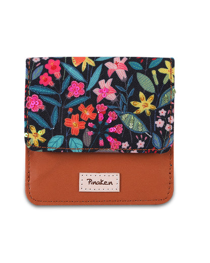 Enchanted Flora Flap Wallet
