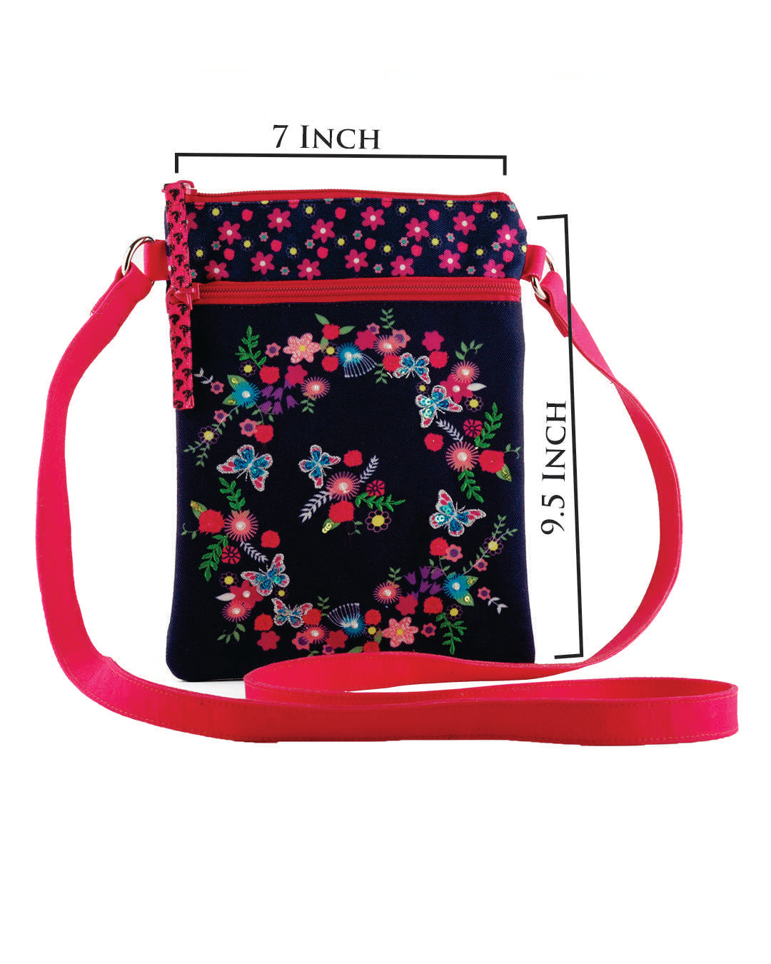 Butterfly Bloom Small Sling Bag