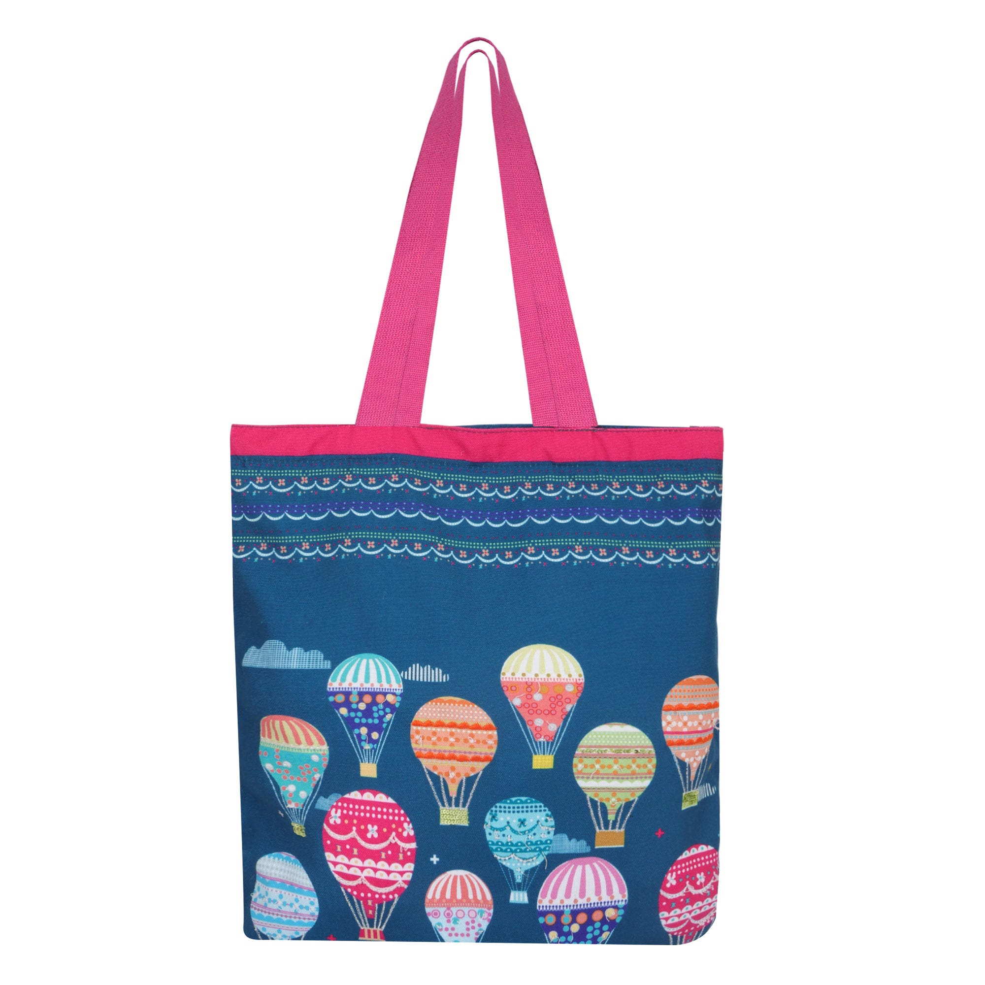 1 Zipper Hot Air Balloon Tote Bag