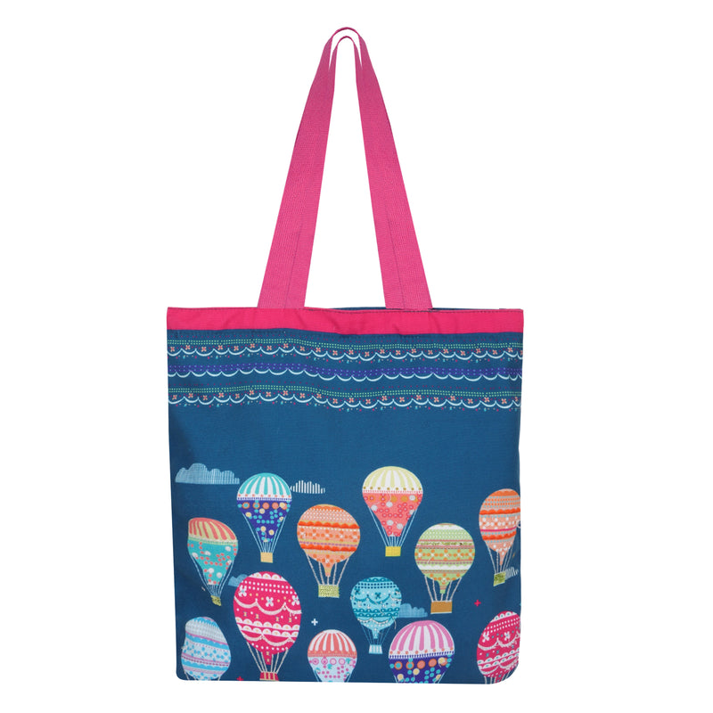 1 Zipper Hot Air Balloon Tote Bag