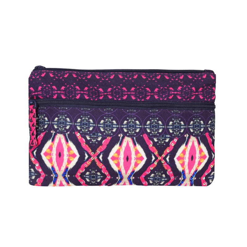 Shimmering Nights Two Zip Pouch