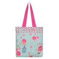 1 Zipper  Birdcage Tote Bag