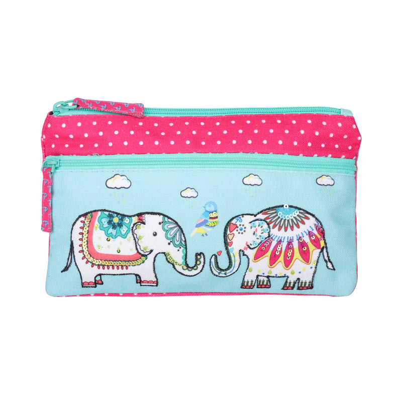 Jumbo Trunk Two Zip Pouch