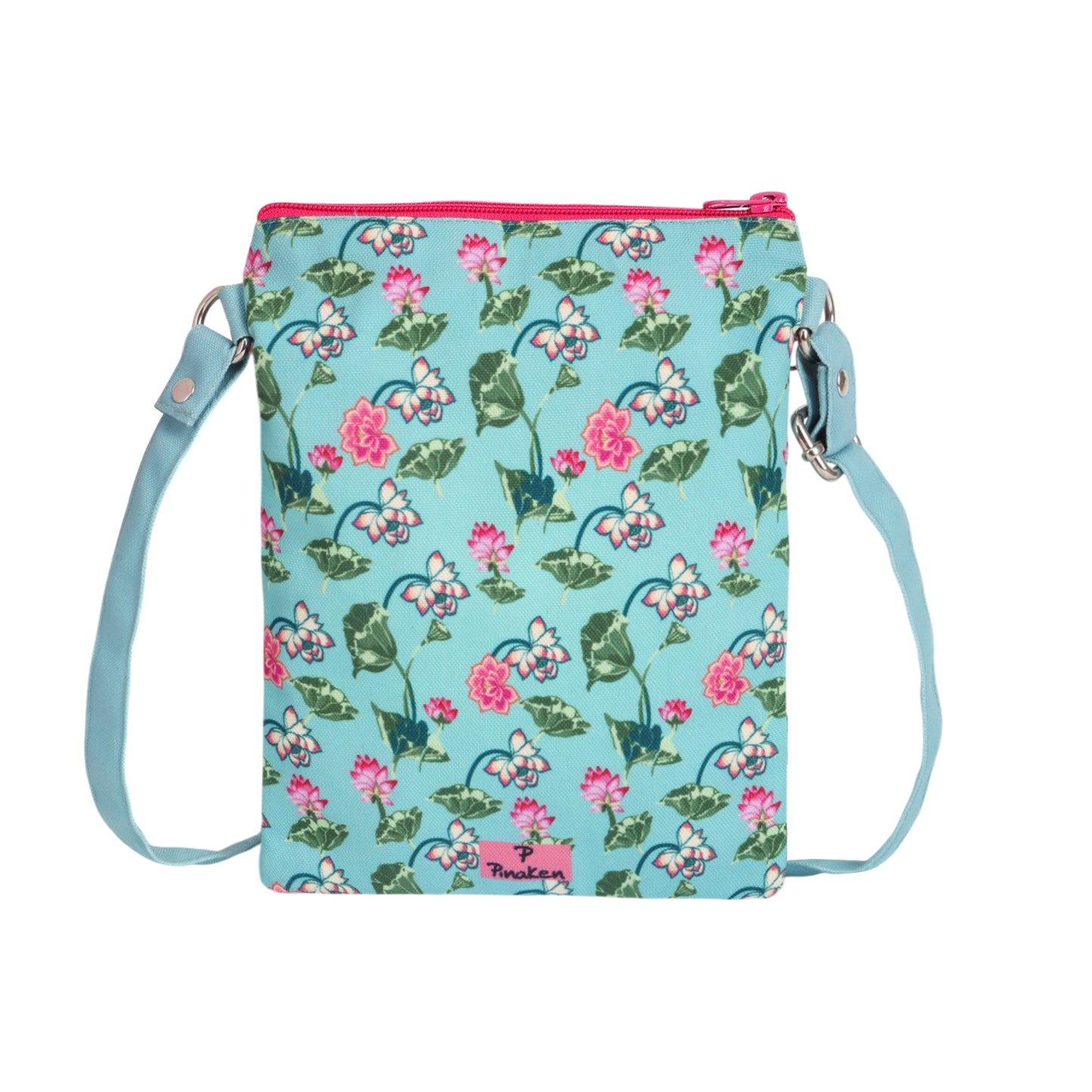 Blooming Lotus Oasis Crossbody Bag
