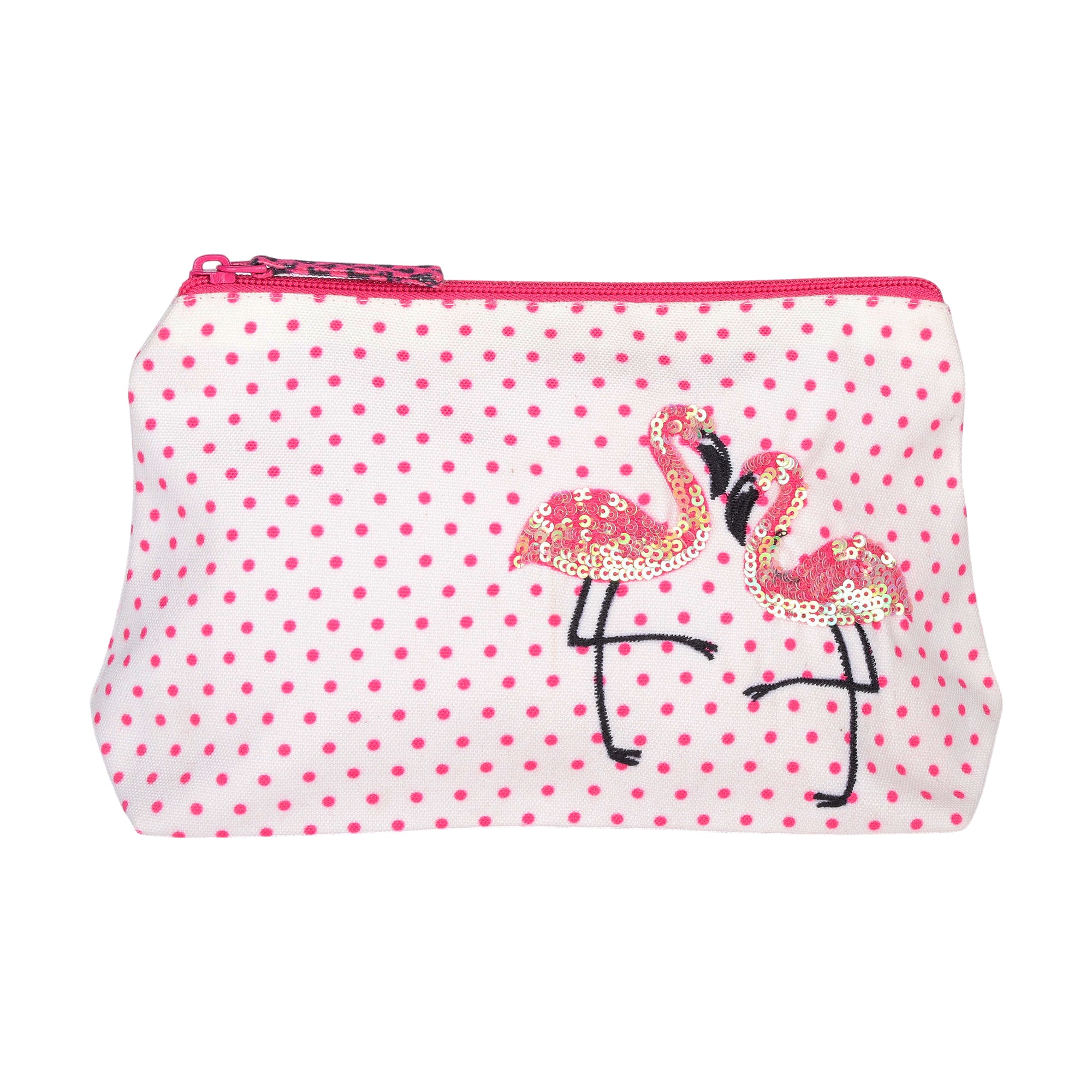 Flamingo Blush Cosmetic Bag
