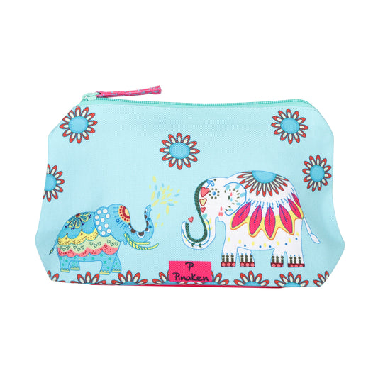 Bohemian Elephant Parade Travel Pouch