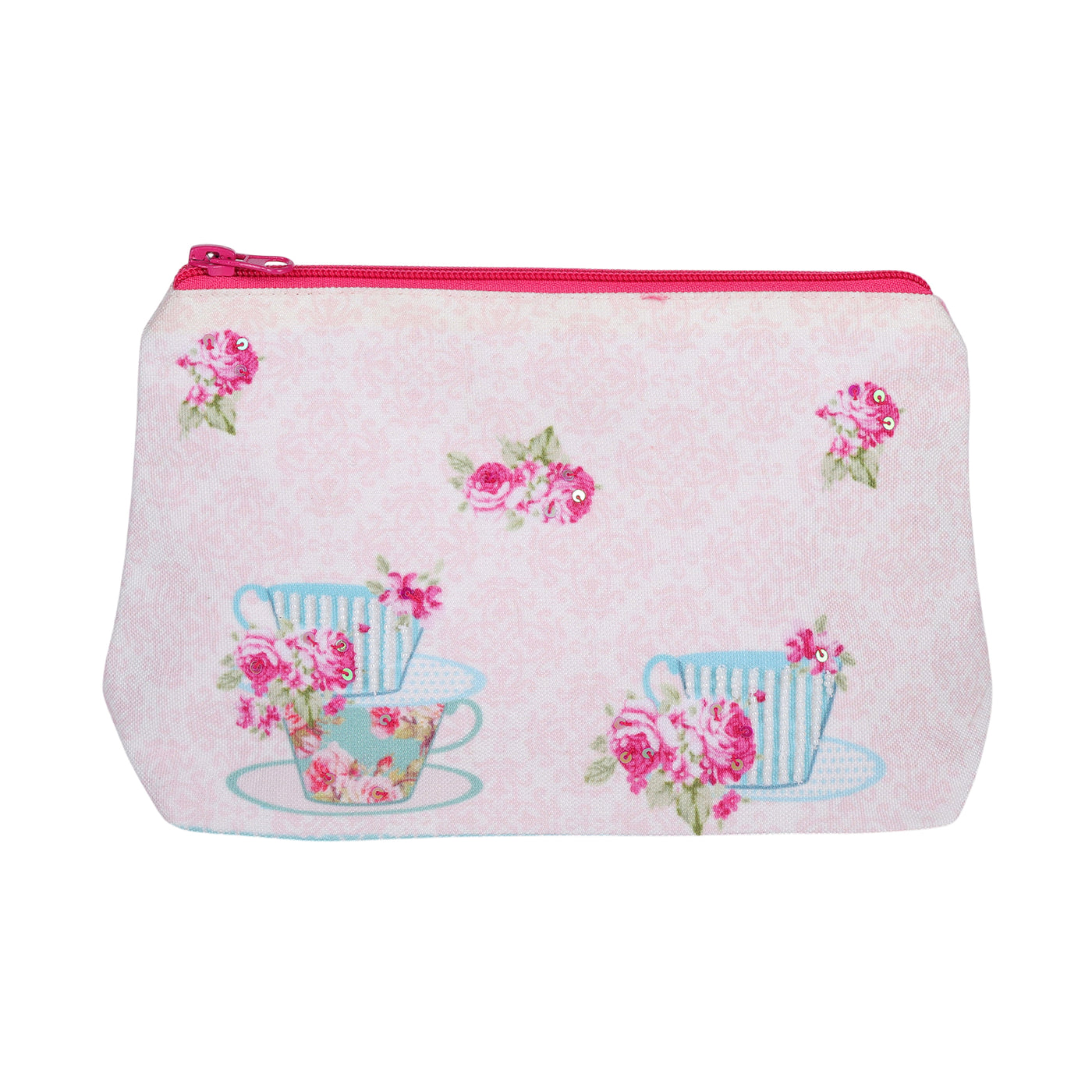 Tea Cup Cosmetic Bag