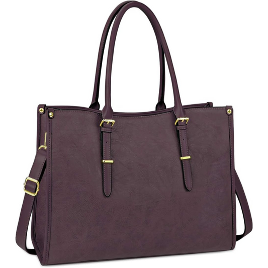 The Plum Luxe Tote