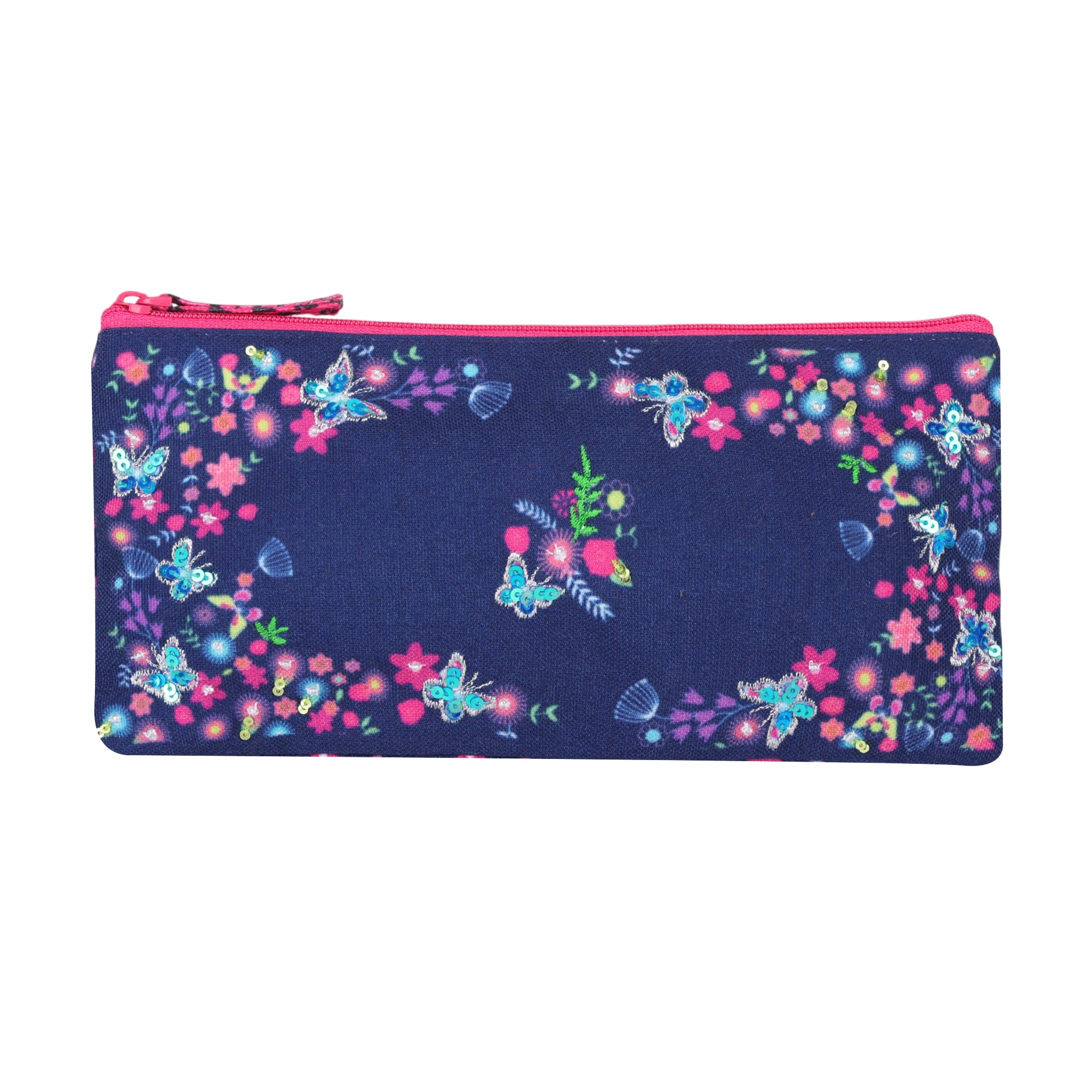 Butterfly Bloom Pencil Pouch