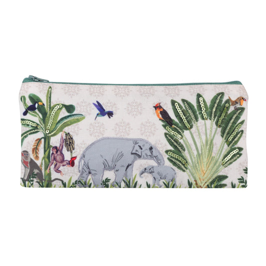 Tropical Tapir Jungle Pencil Case