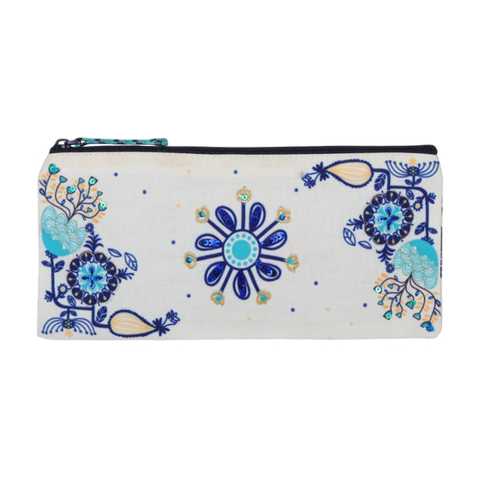 Scandinavian Floral Bloom Pencil Case