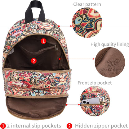 Pinaken Crossbody Canvas Backpack