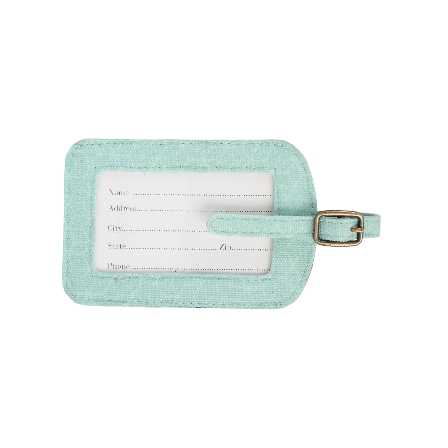 Pink Flamingo Luggage Tag