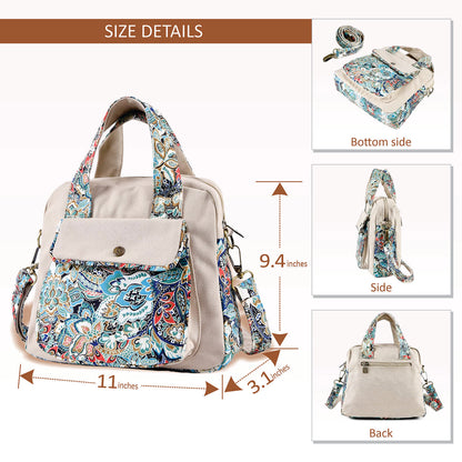 Pinaken Butterfly Canvas Bag