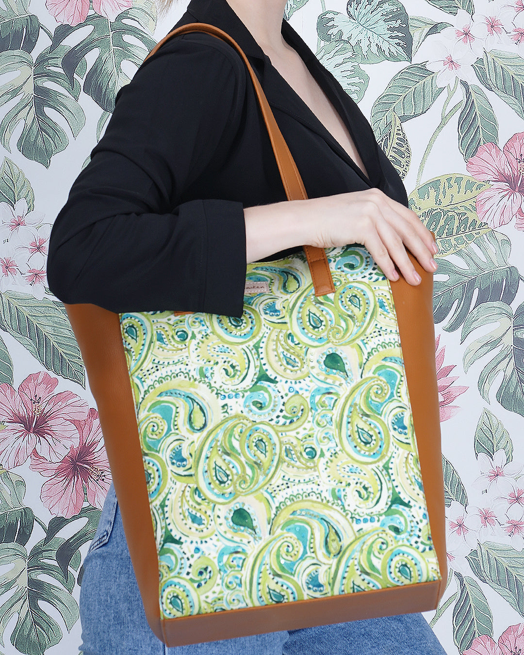 Ombrey Paisely Sunshine Tote Bag