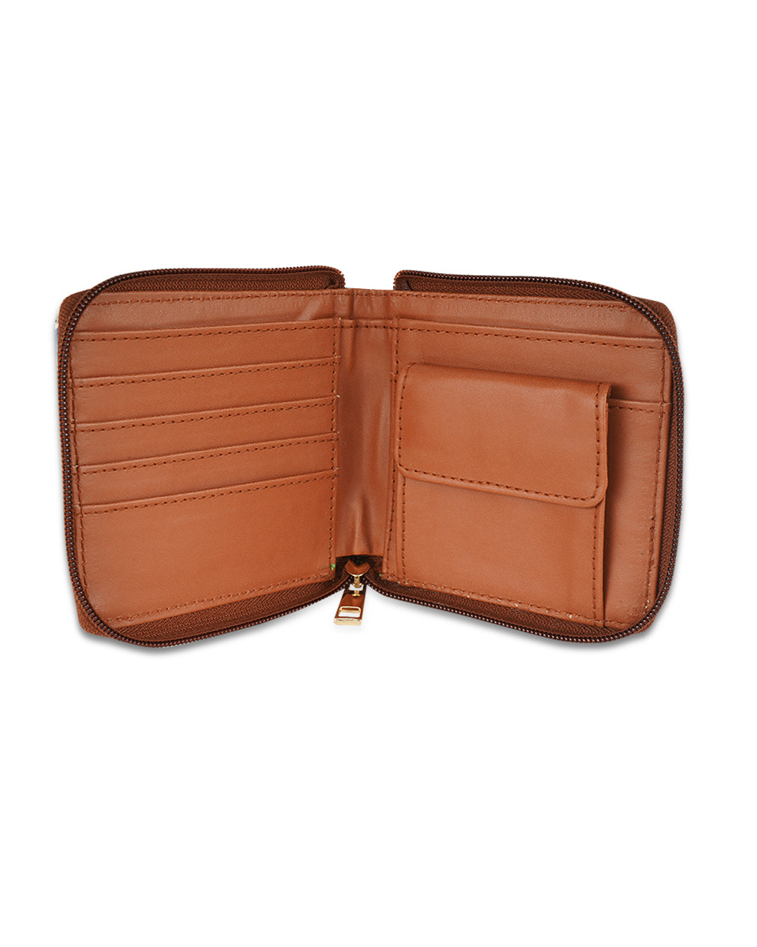 Bagicha Side Zip Vegan Leather Wallet