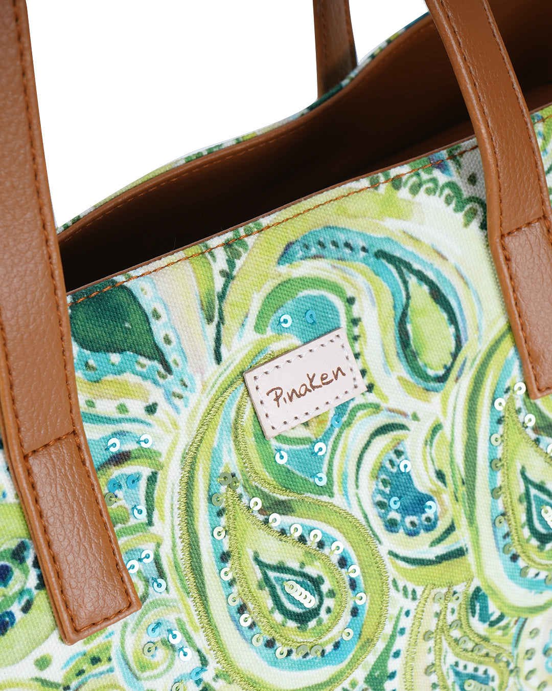 Ombrey Paisely Sunshine Tote Bag