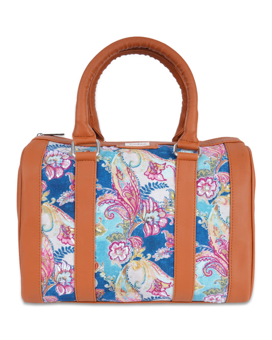 Floral Paisley Duffle Bag