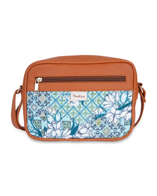 Boho Floral Box Sling Bag