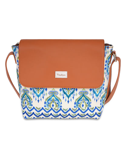 Ikat Dmask Bucket Sling Bag