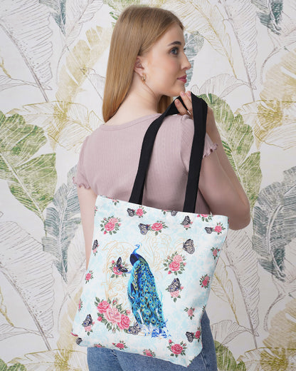 Peacock Tote Bag