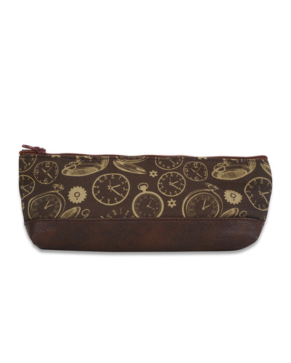 Clock Pencil Pouch  (Men Design)