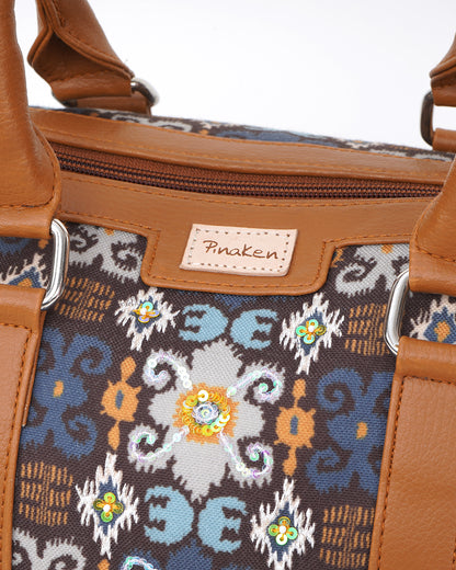 Batik Ikat Duffle Bag