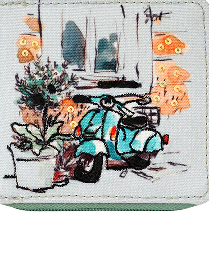 Scooter Fiesta Side Zip Wallet