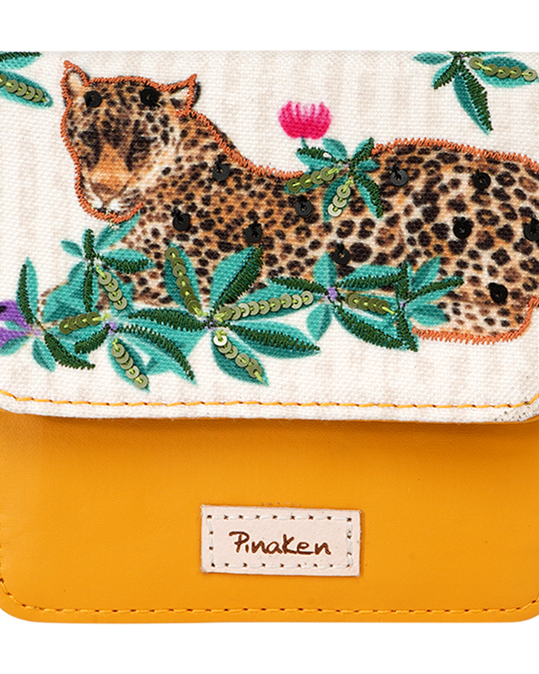 Savanna Leopard Flap Wallet