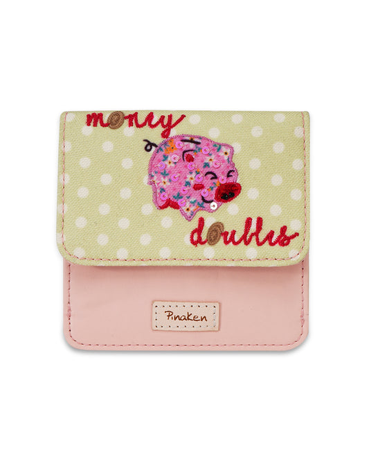 Piggy Bank Flap Wallet