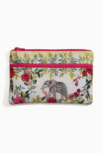 Tropical Elephant Two Zipper