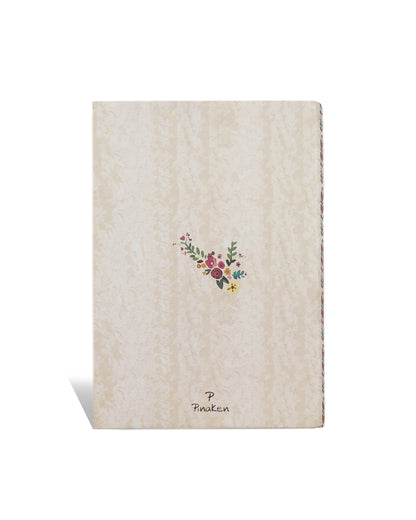 Flora Vouge Notebook 8 X 6 Soft Cover