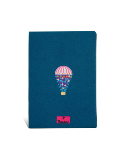 High on Happiness Fabric Notebook 8 X 6"