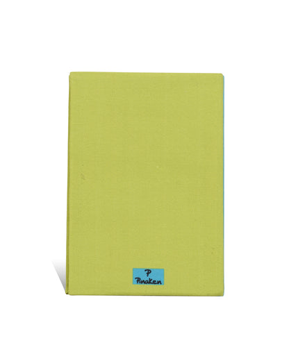 Brain Bridge Cycle Fabric Notebook 8 X 6"