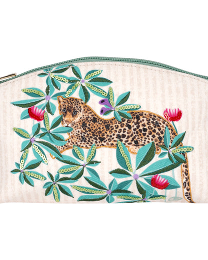 Savanna Leopard Toiletry Bag