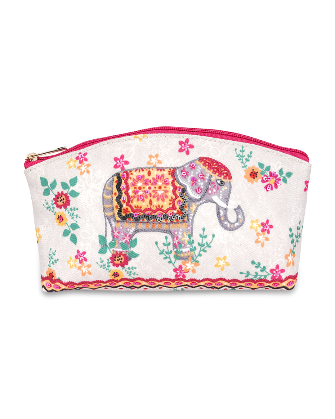 Decorative Elephant Toiletry Bag