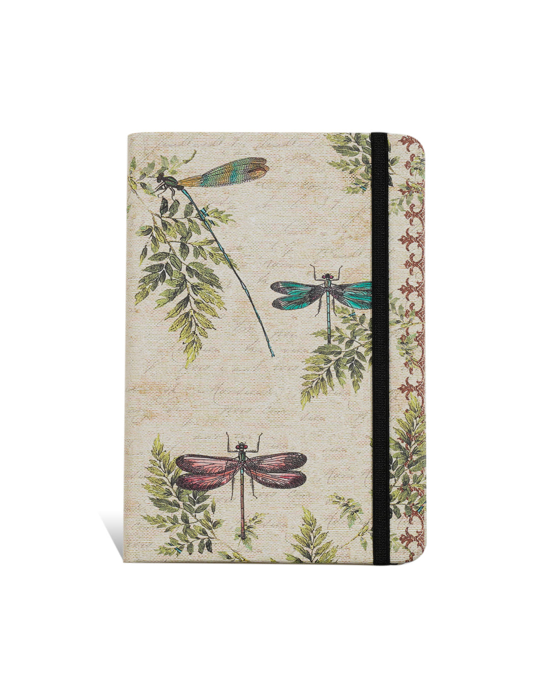 Dragonfly 8 X 6 Vegan Leather Notebook