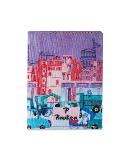 Pink City Elephant Pocket Wallet