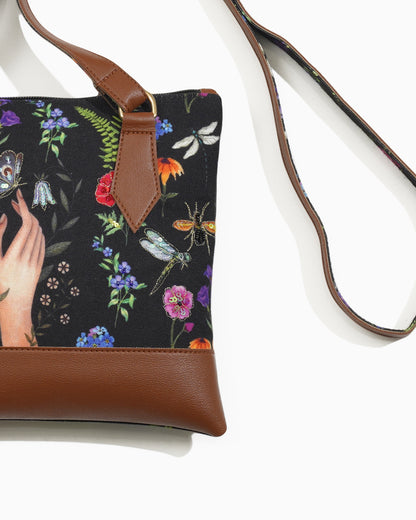 Butterfly Magic Flat Sling Bag