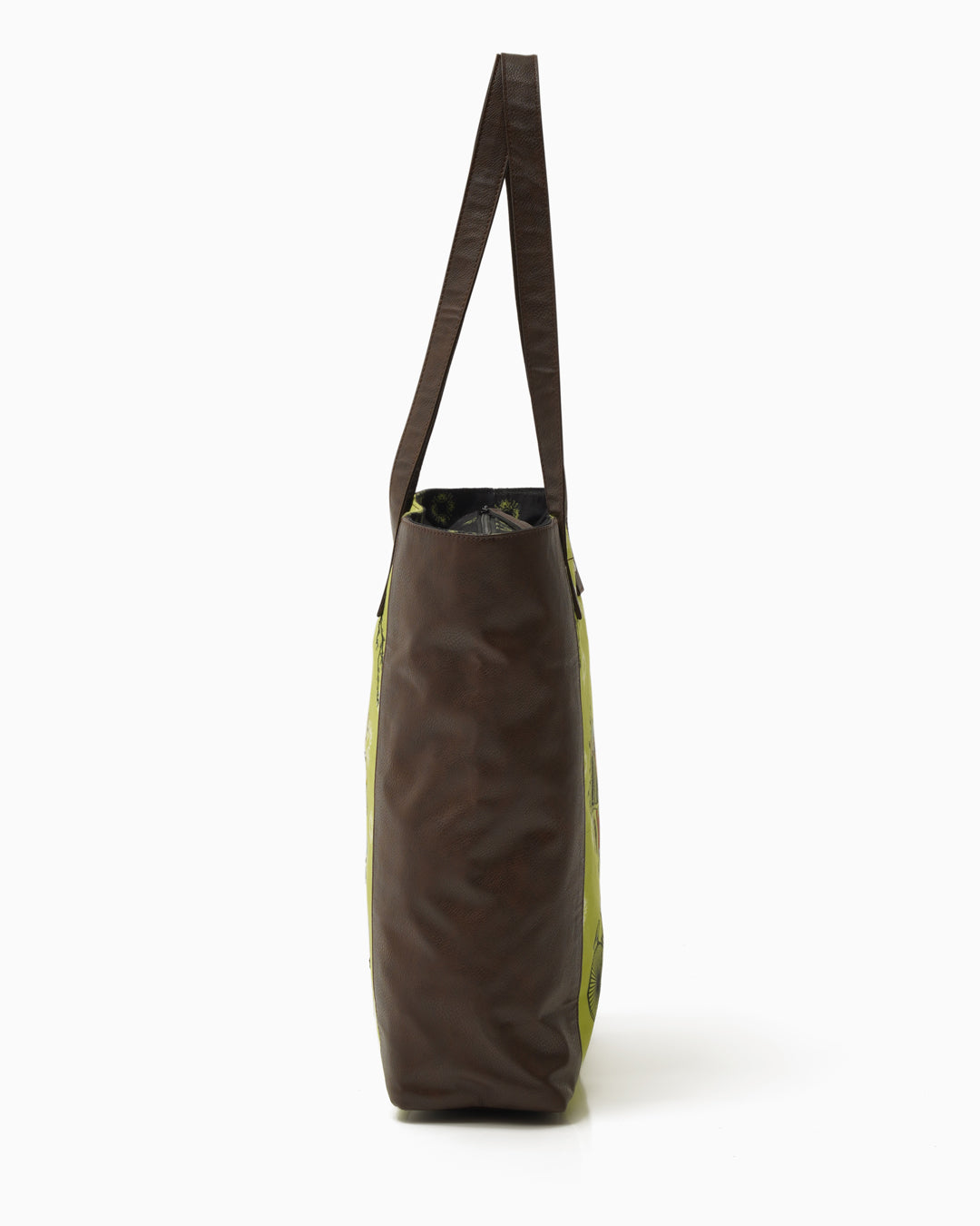 Green Embossed Towelling Large Tote Bag | New Look