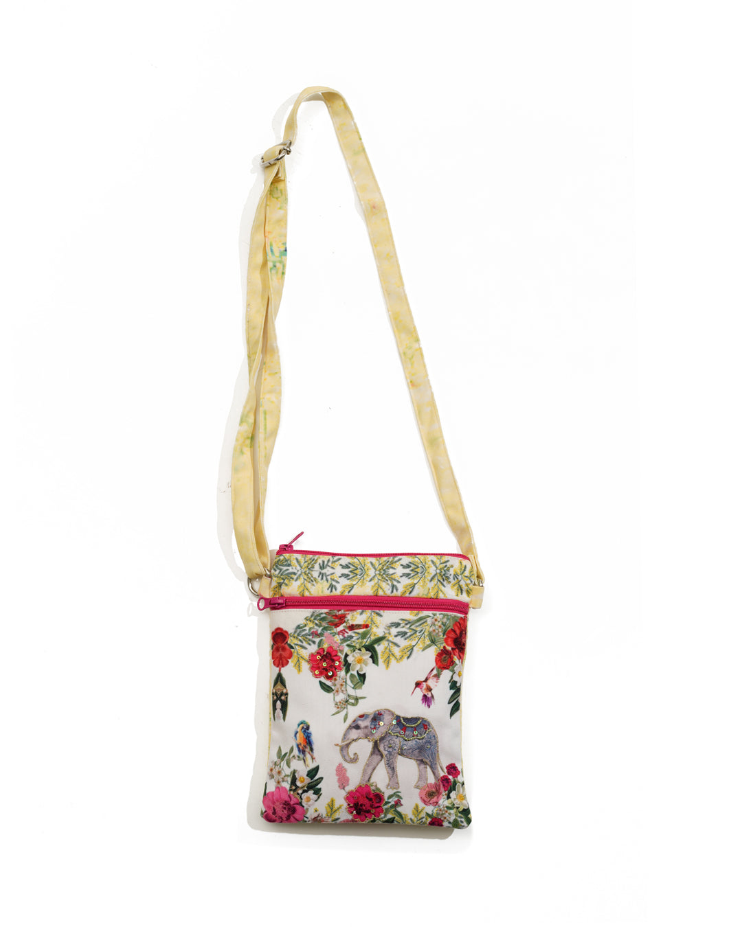 Tropical Elephant Sling Bag