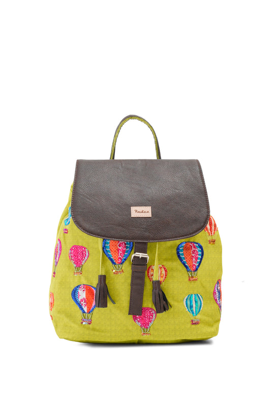 Hot Air Ballon Drawstring Backpack