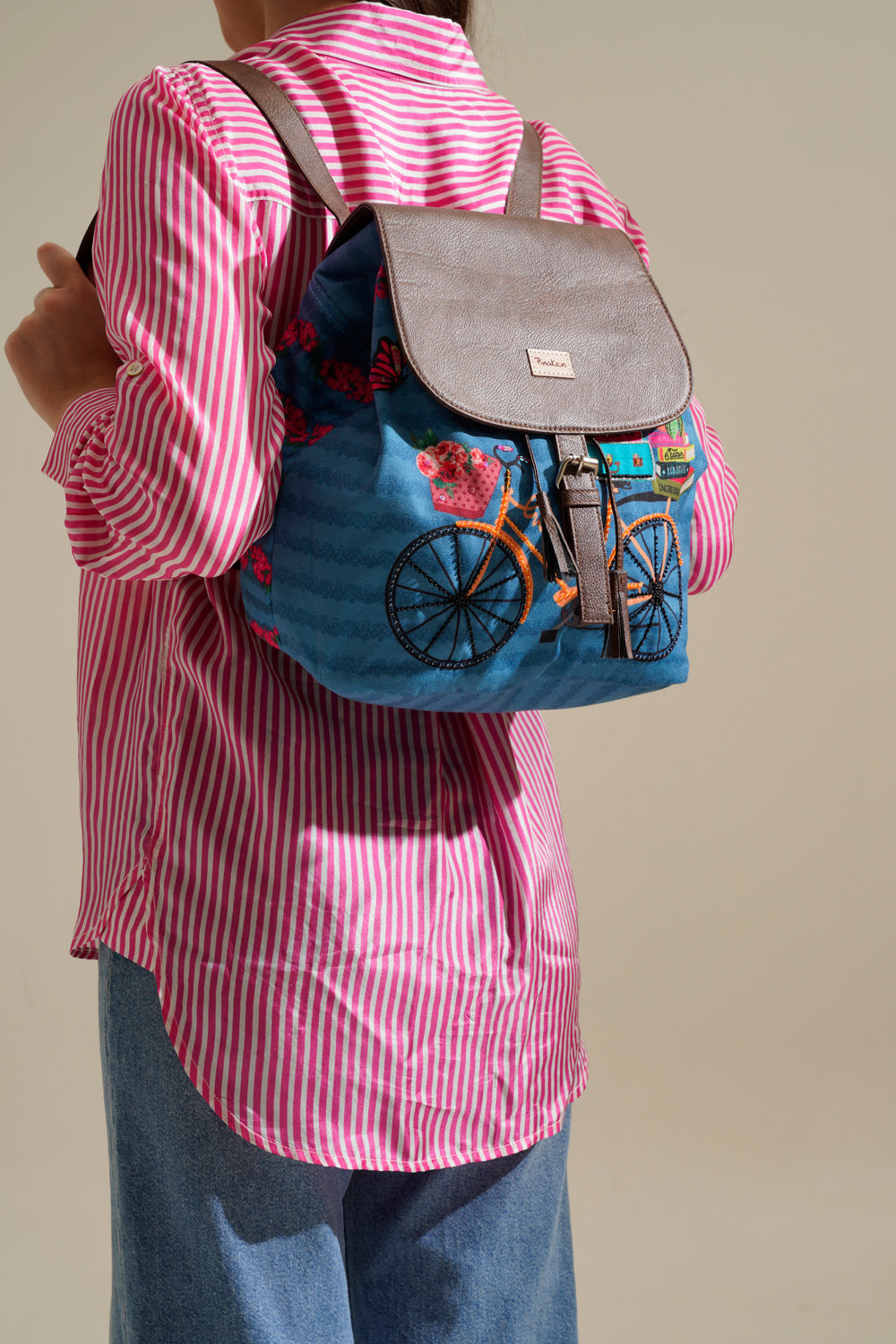 Back To School Drawstring Backpack