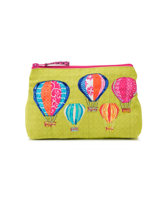 Hot Air Ballon Cosmetic Bag