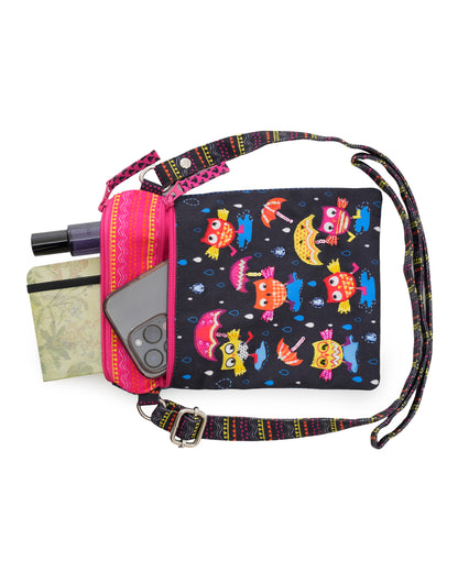 Funky Owl Sling Bag