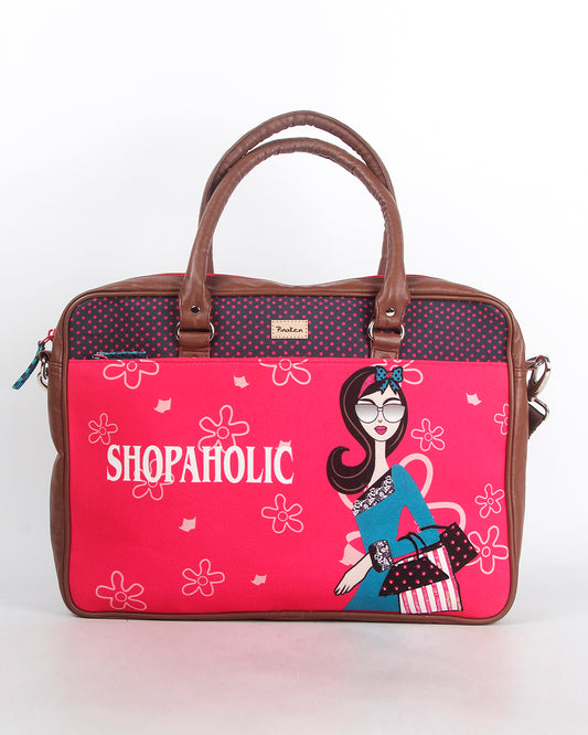 Shopaholic Large Laptop Bag