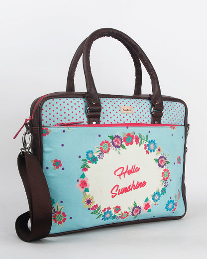 Hello Sunshine Large Laptop Bag