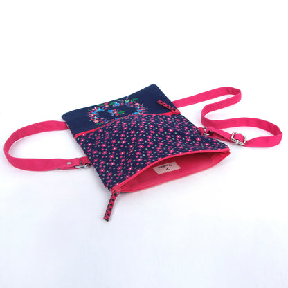 Butterfly Bloom Folded Sling Bag