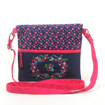 Butterfly Bloom Folded Sling Bag